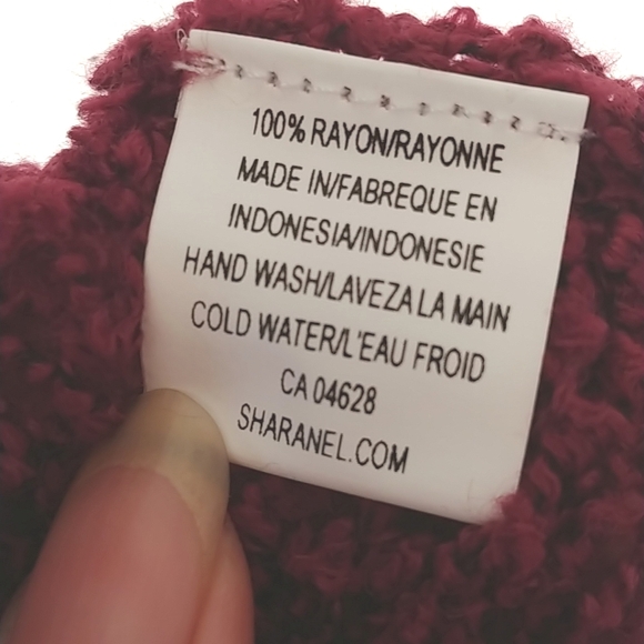 Knit top burgundy  NWT - Picture 7 of 10